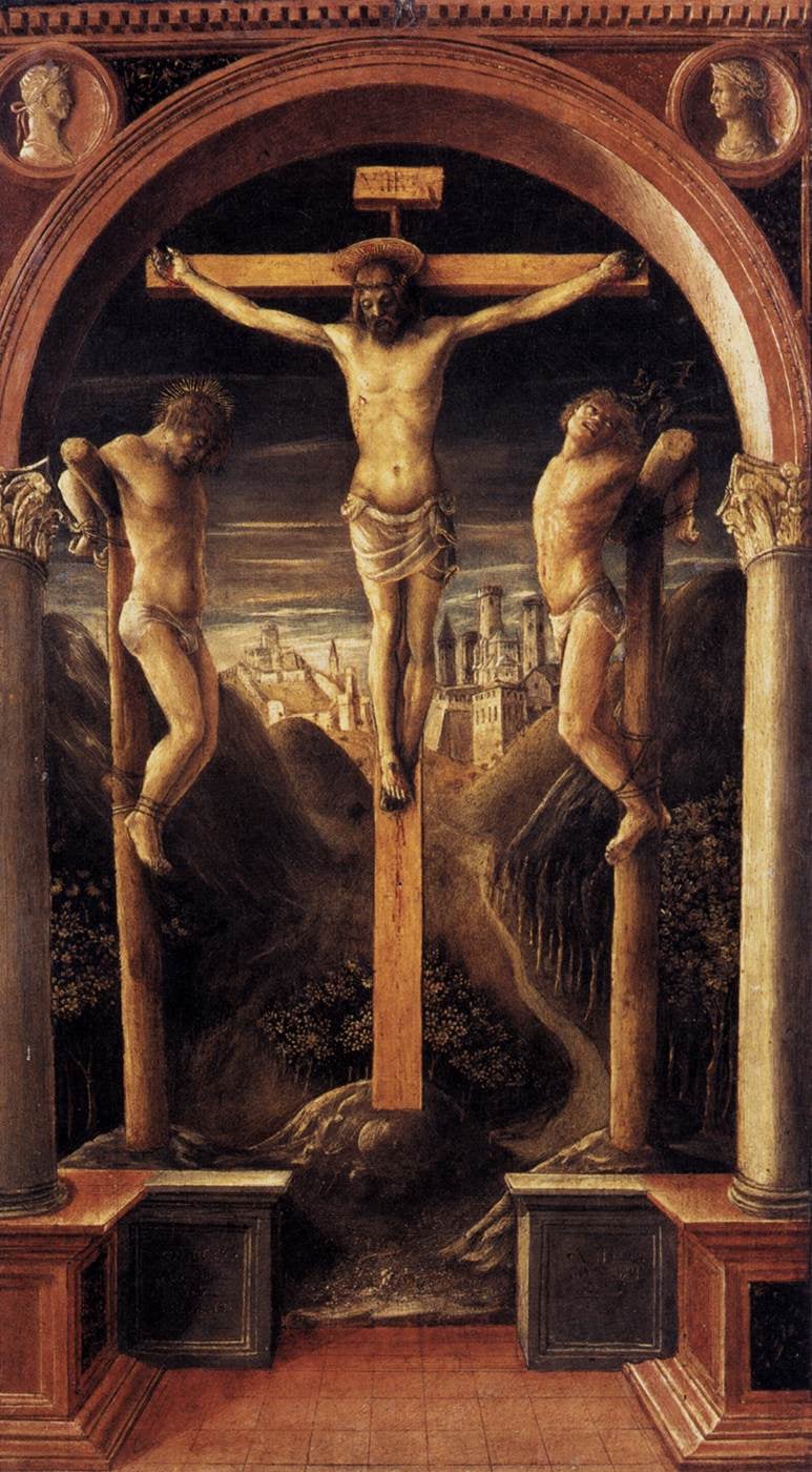 I tre crocifissi di Vincenzo Foppa