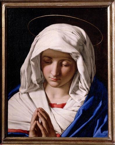 Madonna in preghiera di Sassoferrato