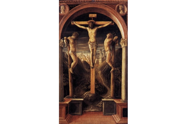 I tre crocifissi di Vincenzo Foppa