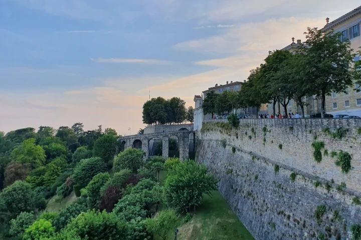 Mura venete di Bergamo alta, estate 2019